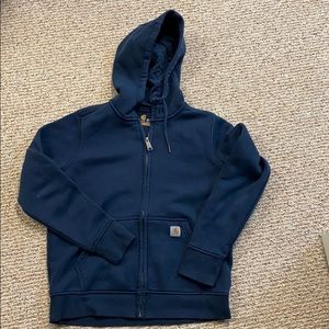 Carhartt relaxed fit zip up